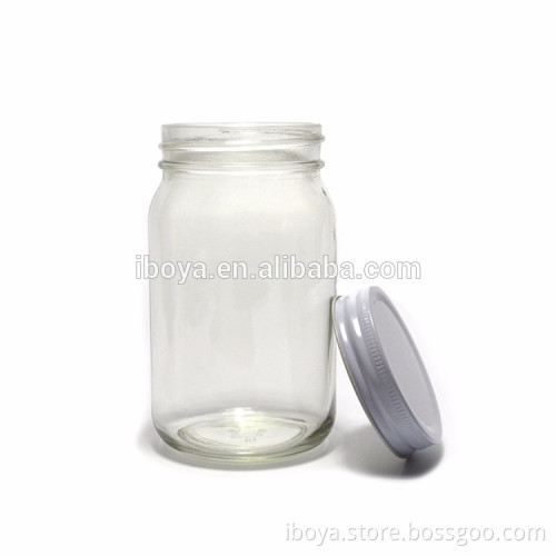 Factory Price Decorative Honey Hermetic Food Glass Jar Wholesale